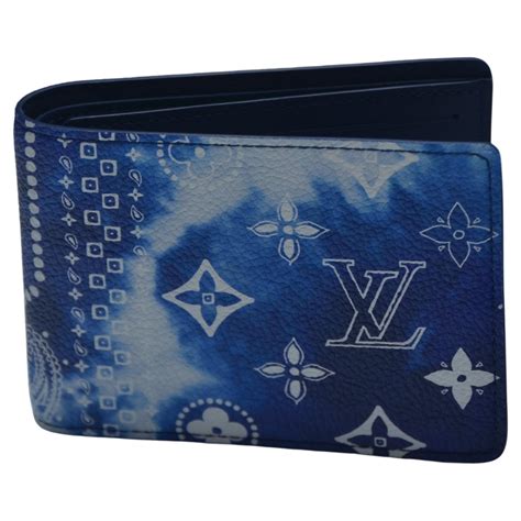 louis vuitton long wallet blue monogram|louis vuitton empreinte wallet.